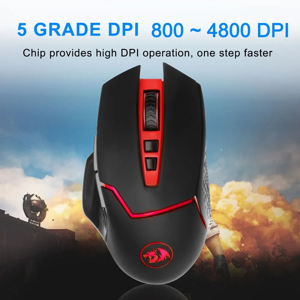 REDRAGON Mirage M690: Compact Wireless Powerhouse for Gamers