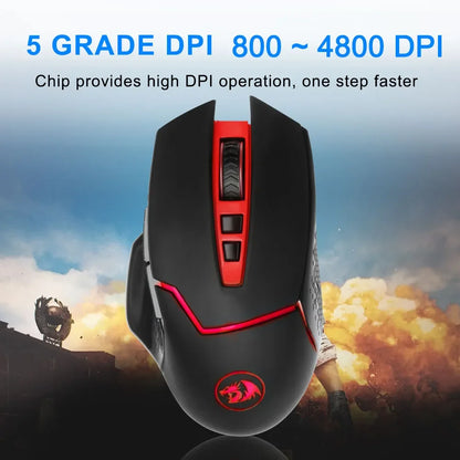 REDRAGON Mirage M690: Compact Wireless Powerhouse for Gamers