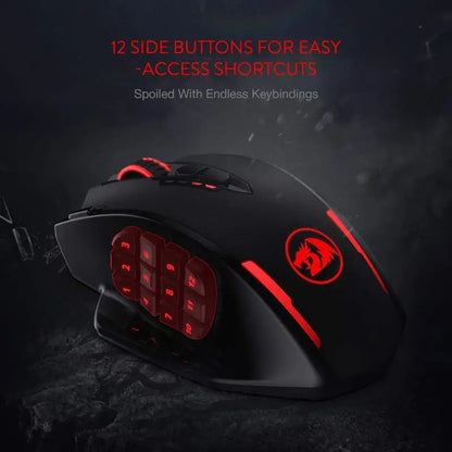 Unleash Dual Mode Domination: Redragon M913 Wireless/Wired RGB Gaming Mouse