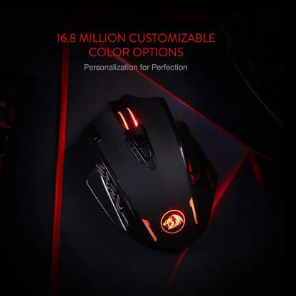 Unleash Dual Mode Domination: Redragon M913 Wireless/Wired RGB Gaming Mouse