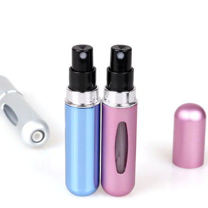 Refillable Mini Perfume Bottle - Portable Cosmetic Spray Atomizer, Travel-Friendly, Available in 8ml/5ml Sizes