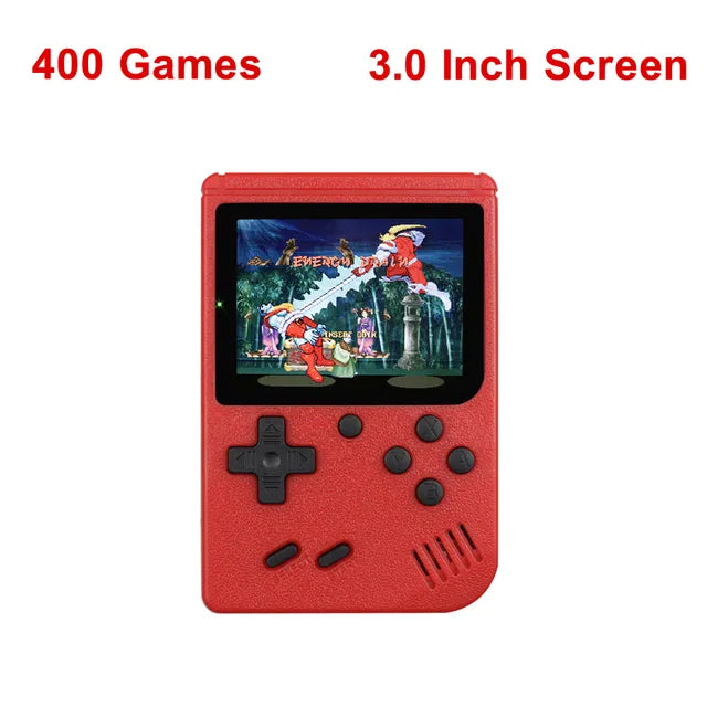 Retro Portable Mini Handheld Video Game Console - 8-Bit, 3.0 Inch Color LCD, Kids' Game Player with 500 Built-in Games