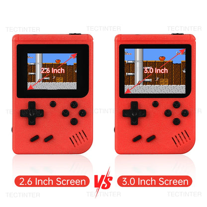 Retro Portable Mini Handheld Video Game Console - 8-Bit, 3.0 Inch Color LCD, Kids' Game Player with 500 Built-in Games