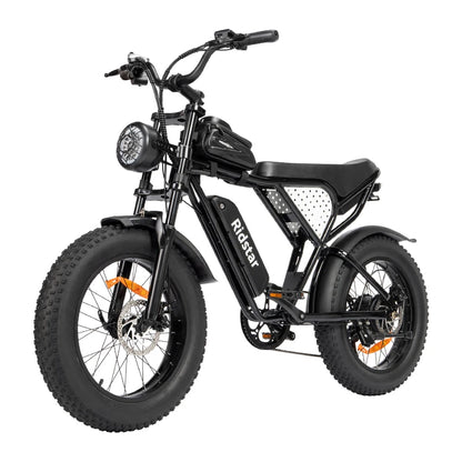 Ridstar Q20/Q20Pro Electric Bike - 2000W Powerful Motor, 52V40AH, Oil Brake, 20x4.0 Inch Fat Tire Mountain Snow Ebike