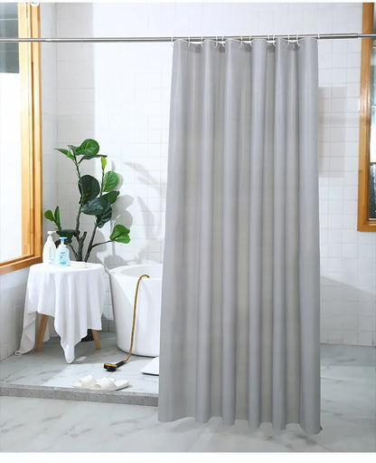 Waterproof Shower Curtains - Mildew-Resistant Bath Partition Curtain for Home Decor
