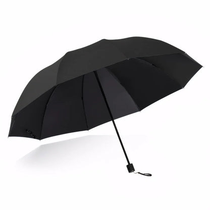 Super Large Folding Umbrella - Windproof, Dual Protection from Sun and Rain, Ideal for Business Travel and Family Use