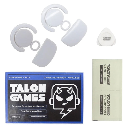 Upgrade Your Glide: TALONGAMES Curved Mouse Skates for Logitech G PRO X Superlight