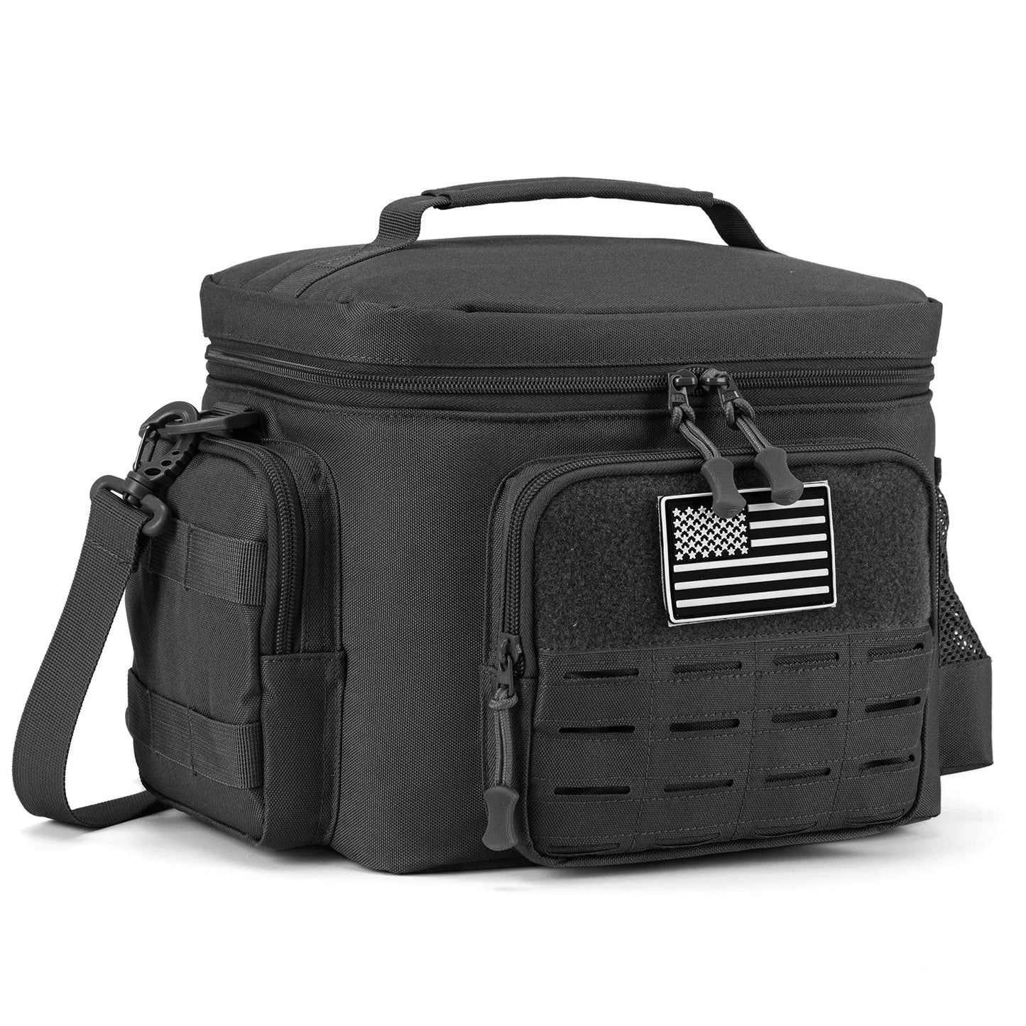 Tactical Thermal Cooler Bag - Military Heavy Duty Insulated Lunch Box, Leakproof and Durable for Men, Ideal for Work, Meals, Camping, and Picnic