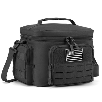 Tactical Thermal Cooler Bag - Military Heavy Duty Insulated Lunch Box, Leakproof and Durable for Men, Ideal for Work, Meals, Camping, and Picnic