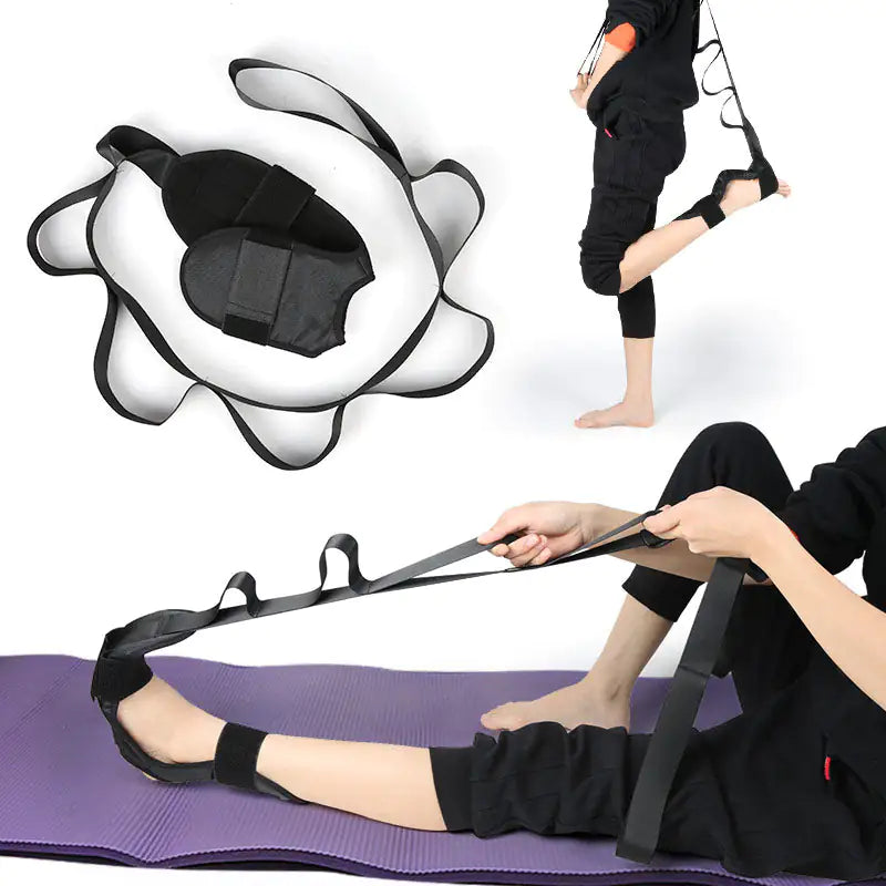 Yoga Stretcher Belt - Enhance Flexibility and Balance for Improved Yoga Practice