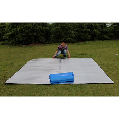 Ultralight Waterproof Camping Mat - Picnic Blanket, Beach Mattress, Sleeping Pad with Aluminum Foil EVA Foam, Outdoor Tent Footprint