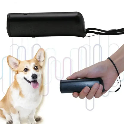 Ultrasonic Pet Dog Repeller - Anti-Barking Stop Bark Training Device, High Power, Battery-Free Dog Training Repellents