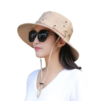 Stay Cool & Protected: Unisex Wide Brim Sun Hat