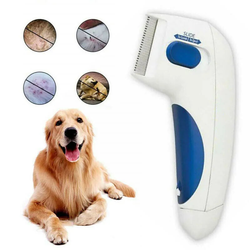 Say Goodbye to Fleas: The Gentle Electric Anti-Flea Comb