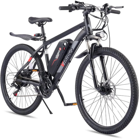 Viribus Electric Mountain Bike for Adults - 500W E-Bike with Suspension, Offroad Electric Bicycle for Men and Women