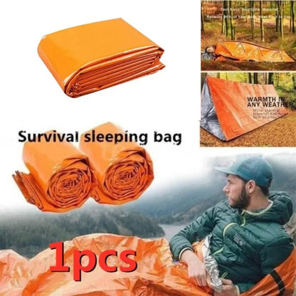 Wilderness Survival Insulation Blanket - Essential Thermal Protection for Outdoor Adventures  Ad Promo (600 characters):