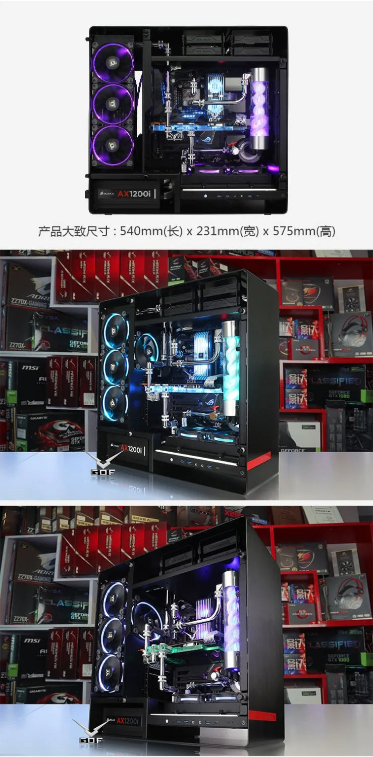 High-Performance Desktop PC with i9 7900X & Water Cooling