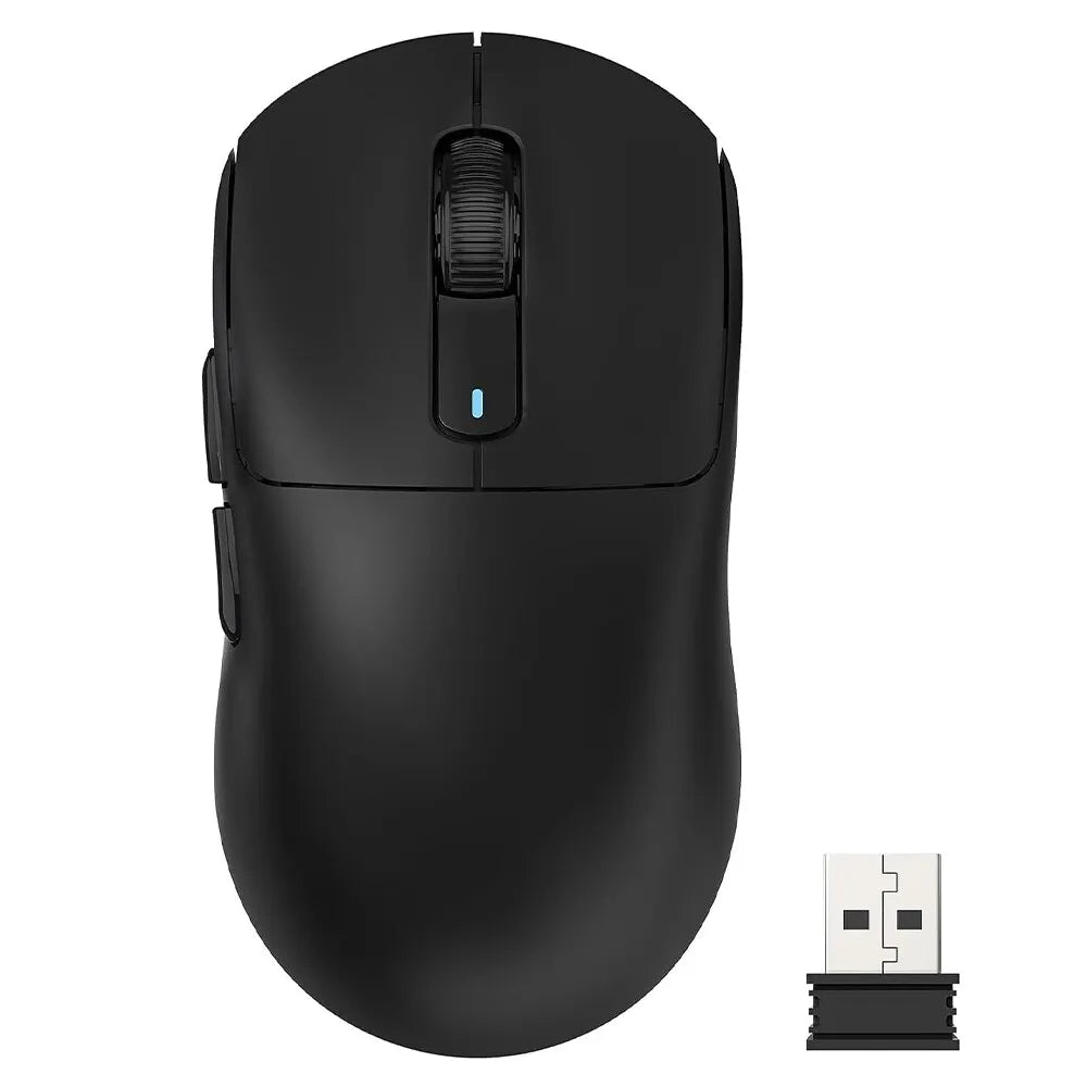 X3 Lightweight Wireless Gaming Mouse - 3-Mode Connectivity (2.4G, USB-C Wired, Bluetooth), 26K DPI PAW3395 Optical Sensor, Compatible with PC, Laptop, Windows, Mac