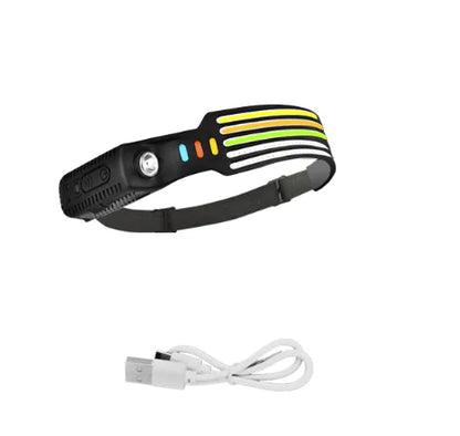 LED Headlamp with White Light Mode - Bright, Focused Beam for Superior Outdoor Visibility