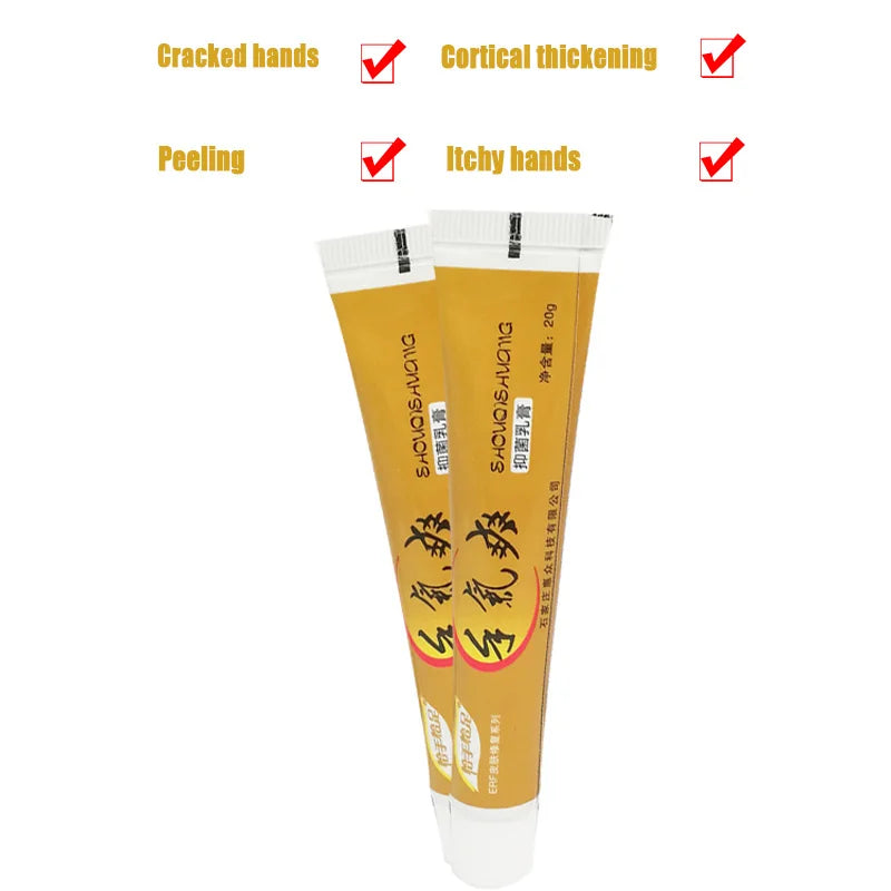 ZB Natural Moisture Hand Cream - 20g, Nourishing Repairing Ointment for Daily Care, Prevents Cracked Hands and Cortical Thickening