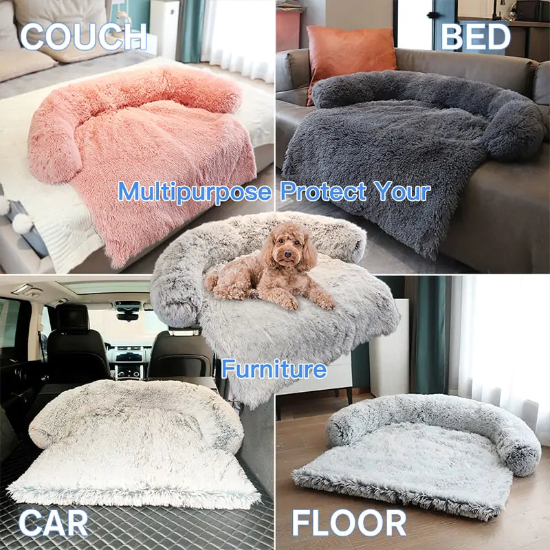 Pet Dog Bed Cushion - Plush Comfort and Orthopedic Support for Restful Sleep