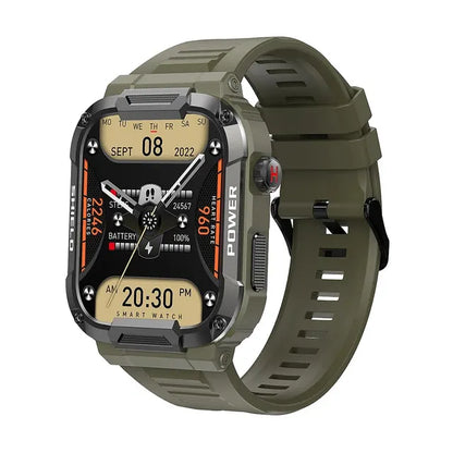 1.85" Outdoor Military Smart Watch for Men - Your Rugged Tech Companion
