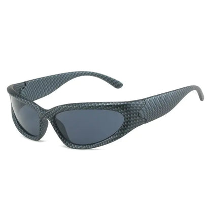 Edgy Elegance: Zonnebril Heren Sunglasses with UV400 Protection