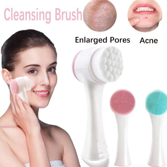 Cleanse & Massage:  Silicone Facial Brush for Radiant Skin