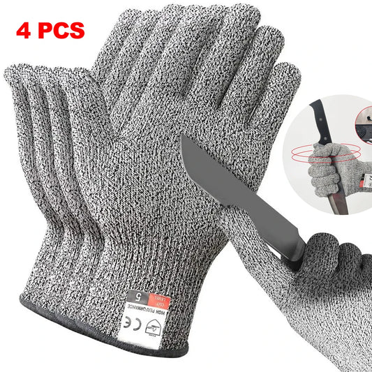 Ultimate Hand Protection:  HPPE Level 5 Cut-Resistant Gloves
