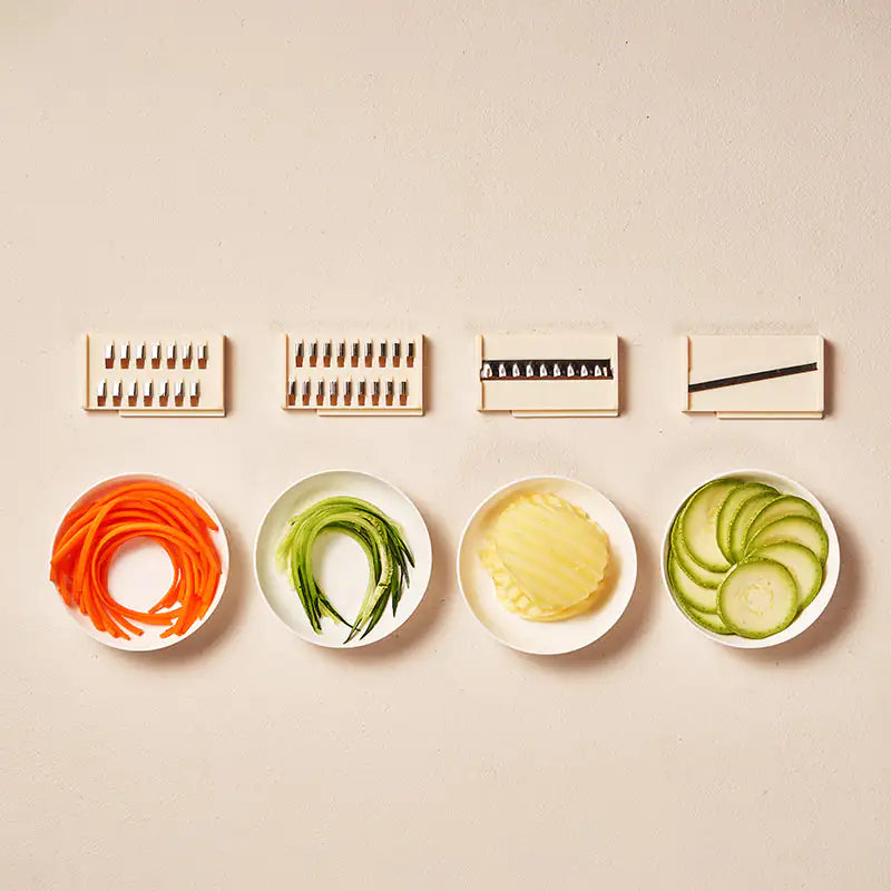 Multifunction Vegetable Cutter with Basket and Brush: Your Ultimate Kitchen Companion