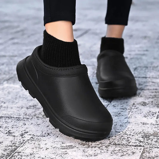 Step Up Your Kitchen Game with Men's Warm Kitchen Working Shoes