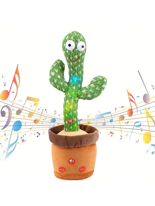 pc Dancing Talking Cactus Toy - Sings, Mimics, Records, and Repeats Speech for Baby Boys and Girls, Sunny Cactus Up Plus