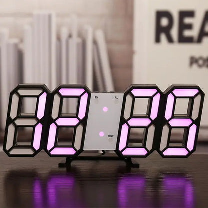 Organize Your Day: Versatile LED Clock with Date & Temperature