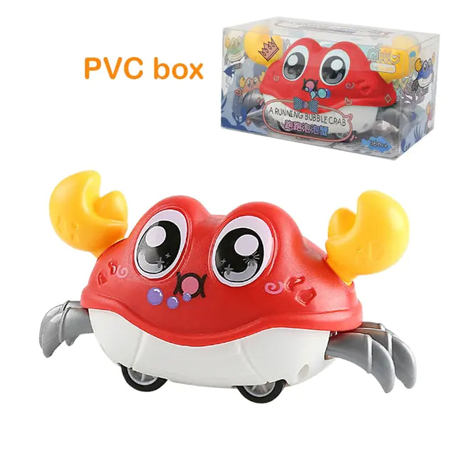 Time To Meet Your Baby's New Scuttling Sidekick! Interactive Crawling Crab Toy