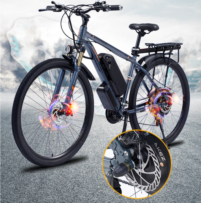 Conquer Trails with Power: Long-Range Aluminum Alloy Mountain Bike