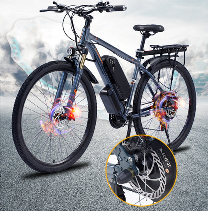 Conquer Trails with Power: Long-Range Aluminum Alloy Mountain Bike