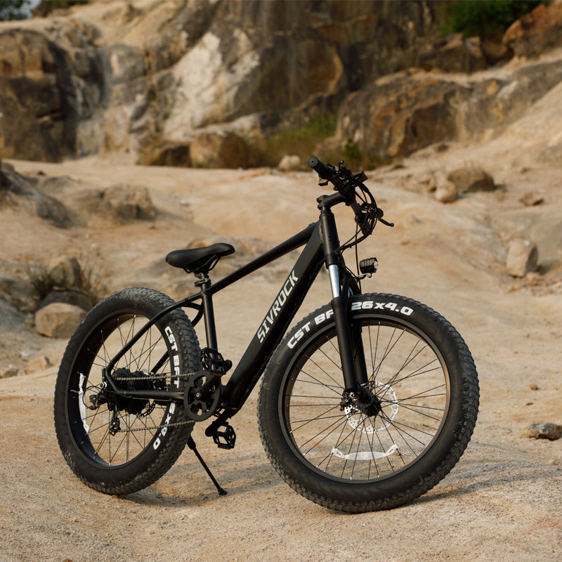 Powerful & Versatile:  1000W Fat Tire Electric Mountain Bike for All Terrains