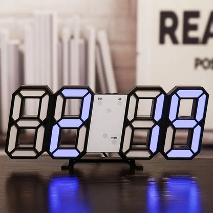 Organize Your Day: Versatile LED Clock with Date & Temperature