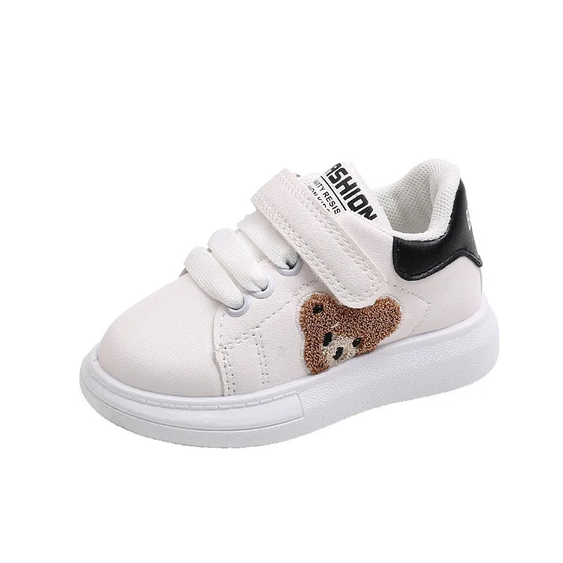Autumn Panda-Themed Toddler Sneakers for Boys and Girls