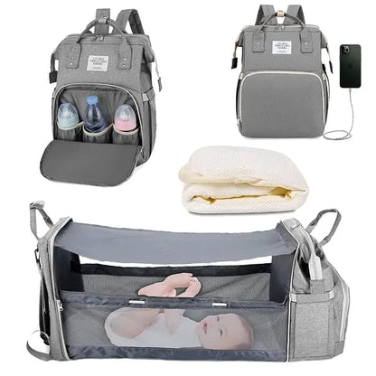 Baby Nappy Changing Bag - Ultimate Portable Changing Station for Travel
