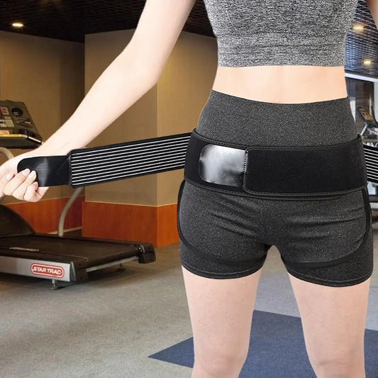 Immediate Relief Hip Belt - Adjustable Hip Compression SI Brace for Pain Alleviation