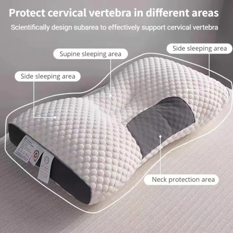 Cervical Orthopedic Neck Pillow - Expertly Crafted for Enhanced Sleep Quality and Optimal Neck Support