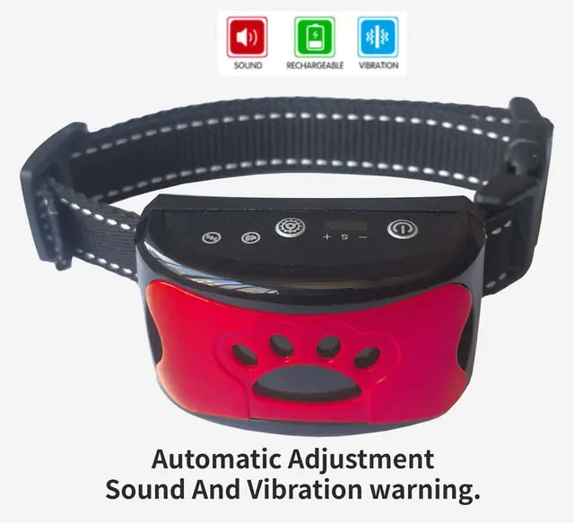 Ultrasonic Anti-Bark Dog Training Collar - Gentle, Effective Bark Control