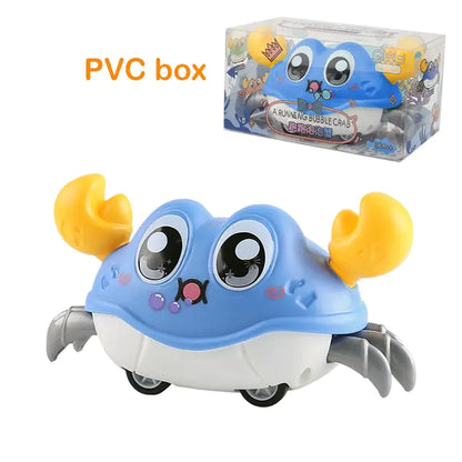 Time To Meet Your Baby's New Scuttling Sidekick! Interactive Crawling Crab Toy