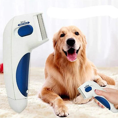 Say Goodbye to Fleas: The Gentle Electric Anti-Flea Comb