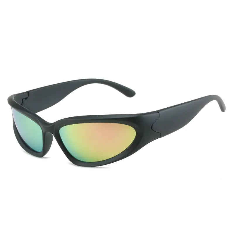 Edgy Elegance: Zonnebril Heren Sunglasses with UV400 Protection