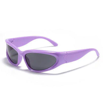 Edgy Elegance: Zonnebril Heren Sunglasses with UV400 Protection