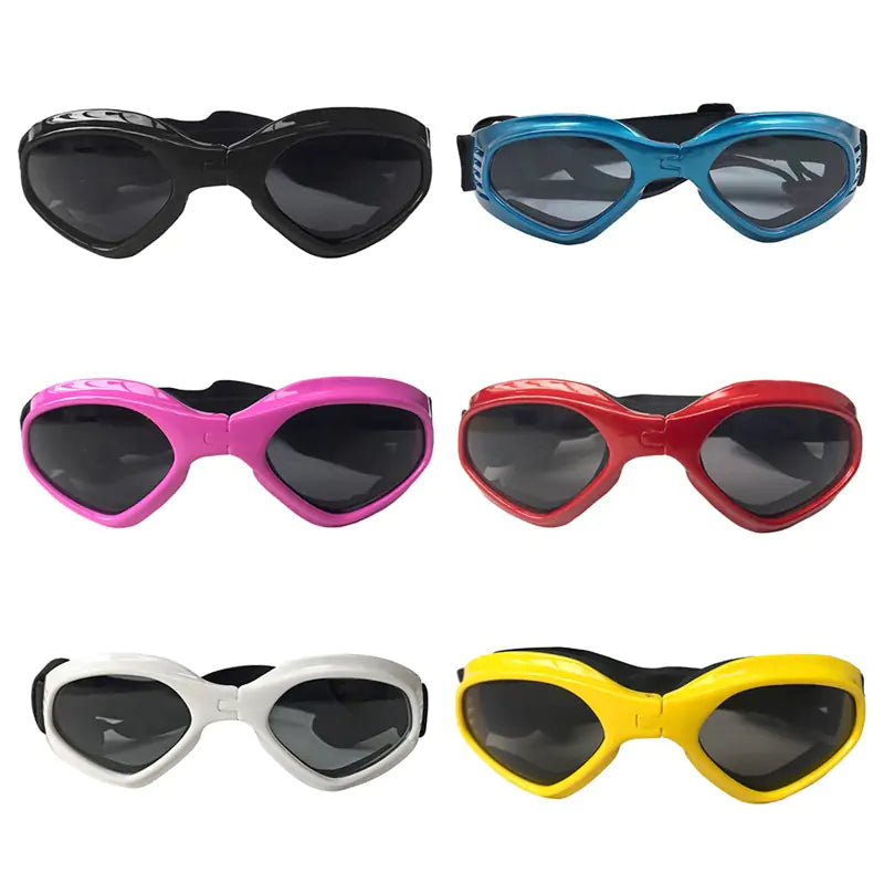 Dog Sunglasses with UV Protection and Windproof Design - Keep Your Furry Friend Comfortable