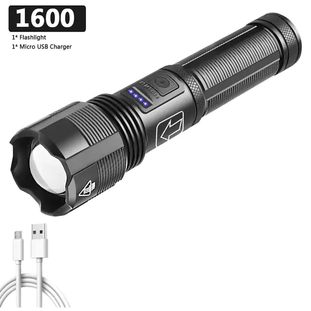 lluminate Your Adventures with the High-Quality Tactical Hunting LED Flashlight