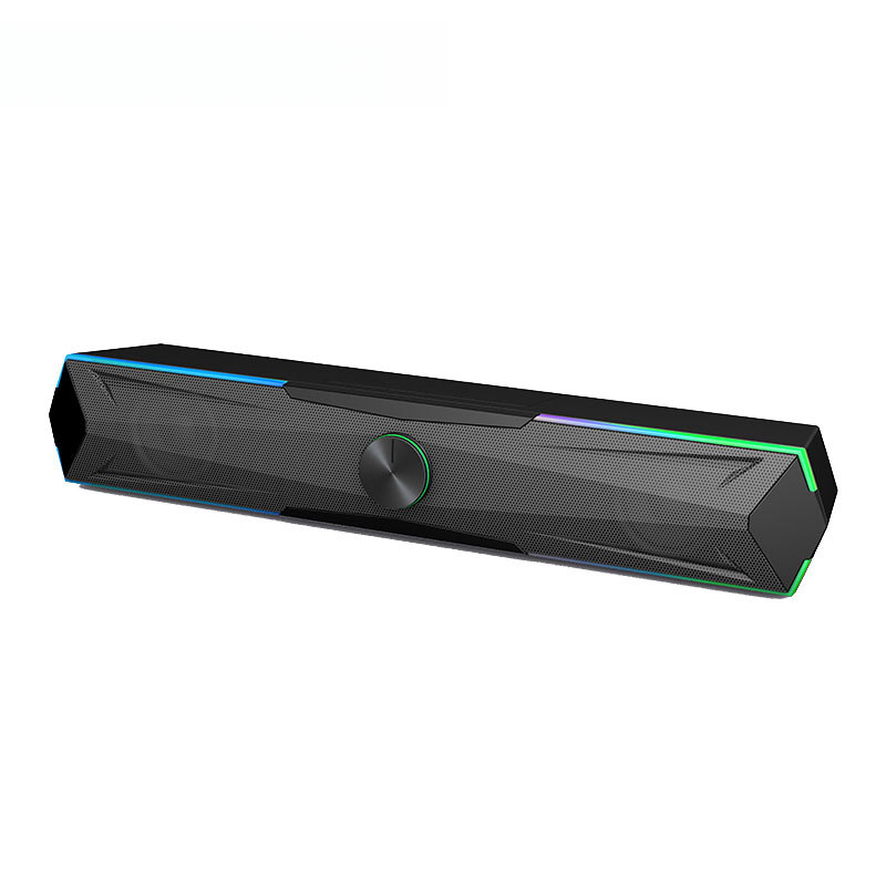 Bluetooth Sound Blaster Soundbar - Desktop Audio Subwoofer for Home Theater